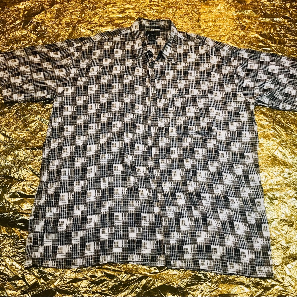 J. Ferrar Printed Button Down